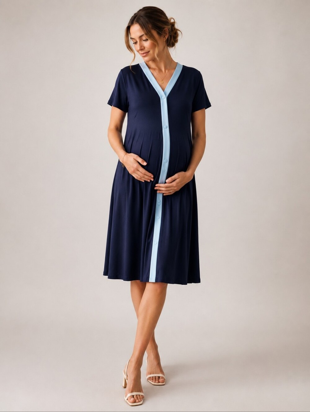 LITTLE SHADOWS The Luxe Labor & Delivery Gown